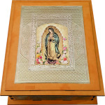 Virgen Cuerpo Completo Flores - Imagen 0